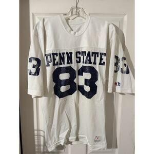 Vintage 80s Penn State Football Jersey Champion Sz M Nittany Lions